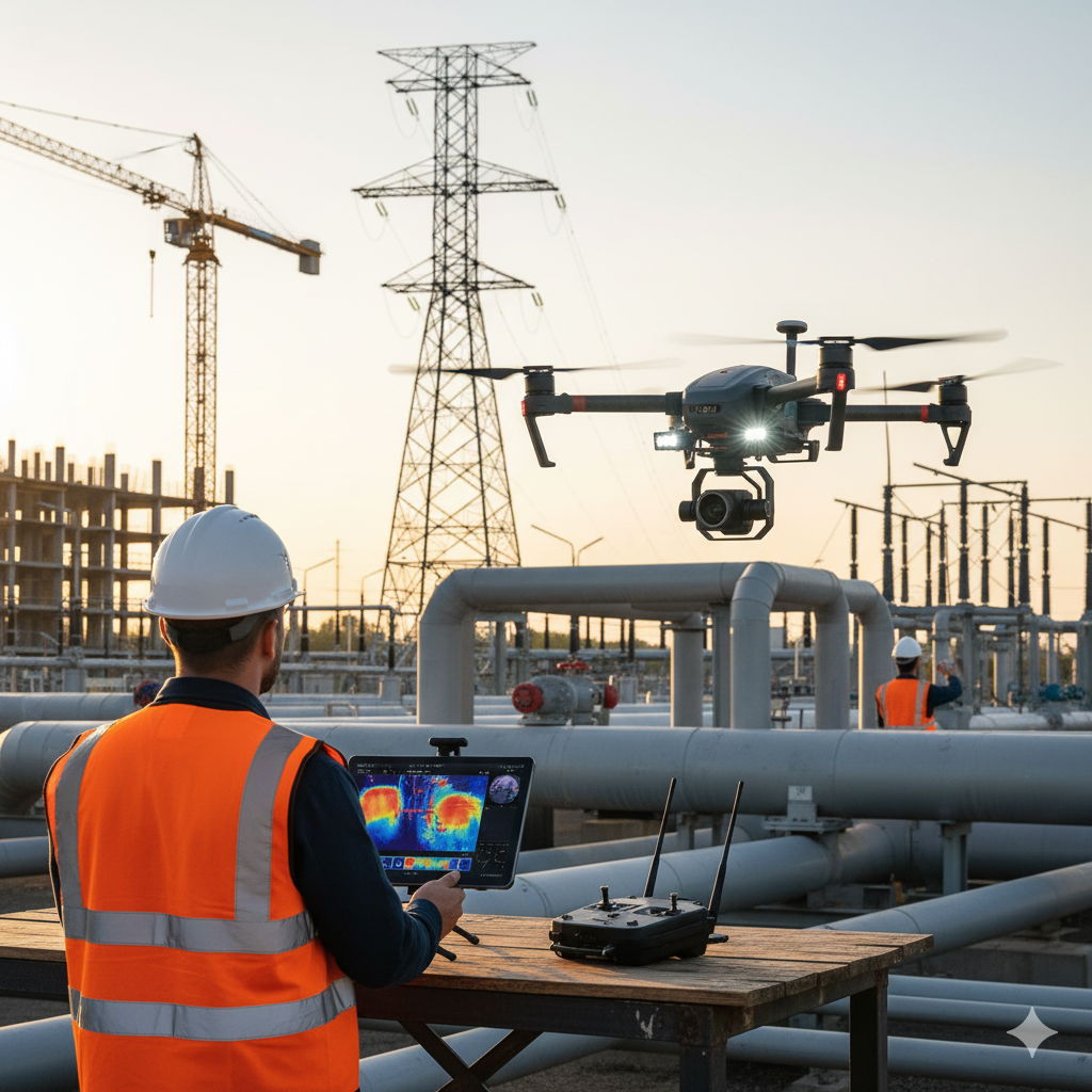 inspekcje dronem BHP