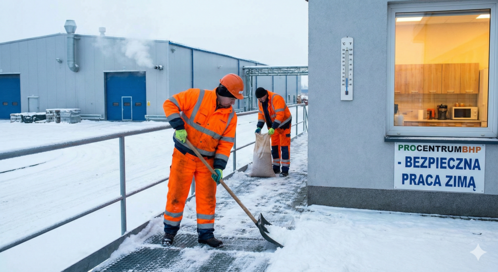 Odśnieżanie zimą - obowiązki pracodawcy zimą