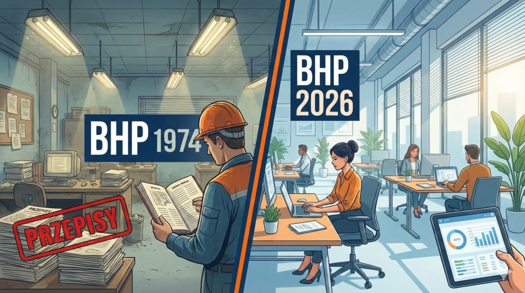 Przepisy BHP 2026 kontra nowoczesne biuro