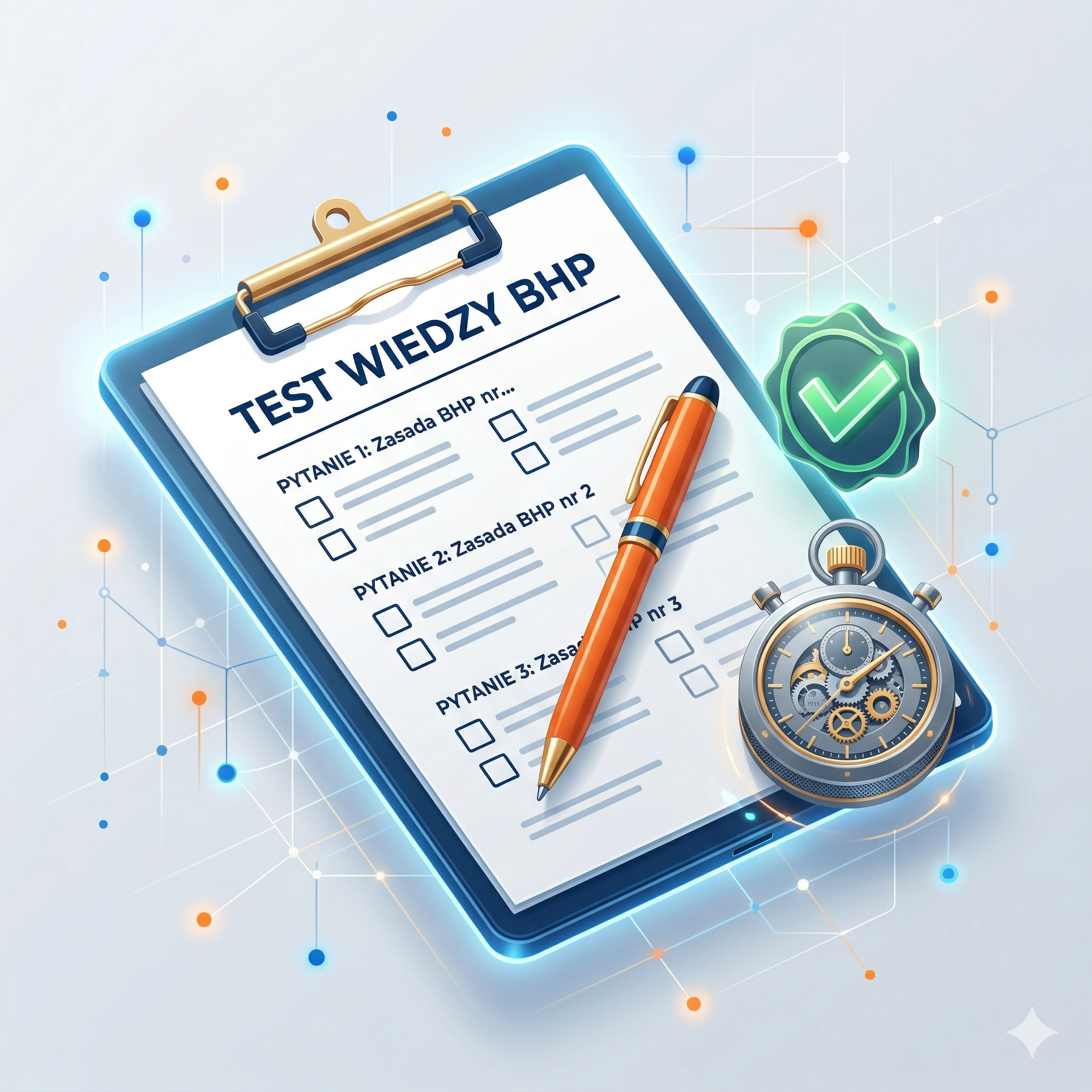 Test wiedzy BHP z odpowiedziami arkusz egzaminacyjny do pobrania